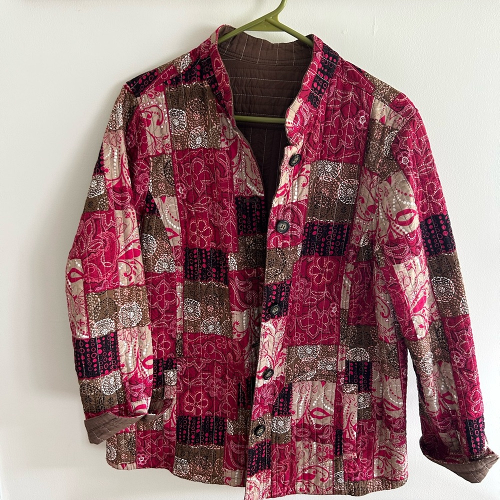 Handmade Reversible Quilted Jacket
